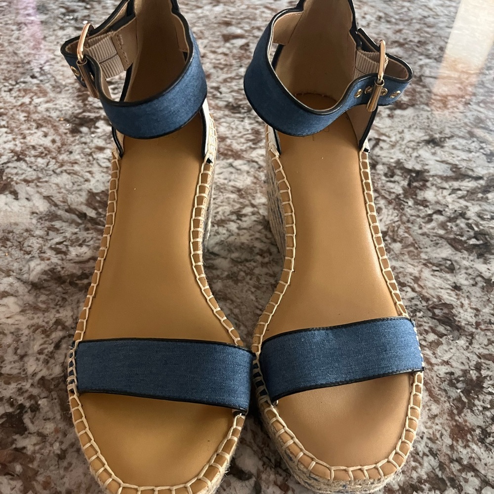 CAbi Parker Espadrille Sandals 8M